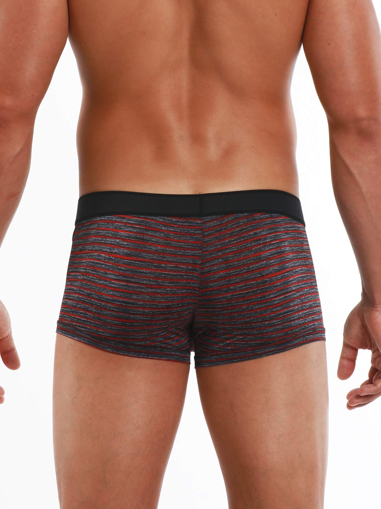 papi Men's Brazilian Cool Trunk Boxer Briefs Pack of 2 Comfort Fitting Underwear - Image 4